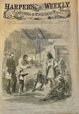 Harper's Weekly Journal of Civilization December 20 1862 Vol VI No 312
